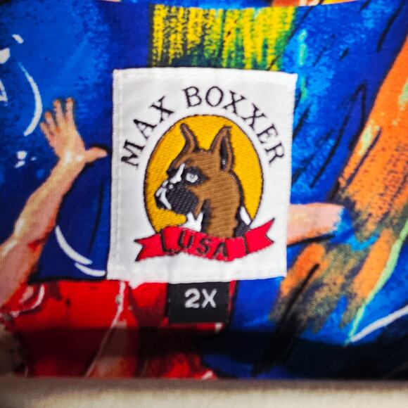 Ugly Christmas 2X Unisex Hawaiian theme Santa buttondown Shirts. Festive MaxBoxr - Picture 2 of 16